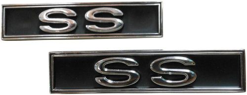 70 71 72 chevelle &amp; el camino ss door panel emblems 1 pair