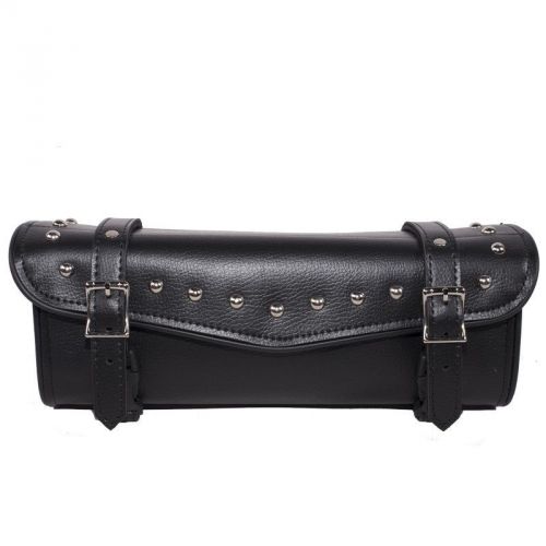 10 inch motorcycle toolbag with studs