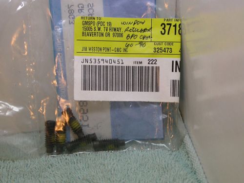 Gm 3718951 window regulator screws lot of 5 bpo chevy 60-90