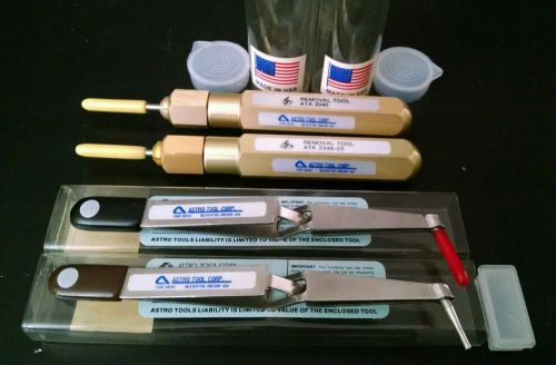 Lot of 4 astro tool corp. vtg. removal tools usa