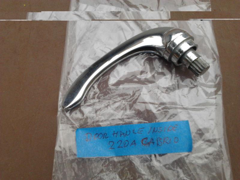 Mercedes benz 220a cabrio inside door latch