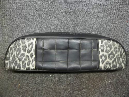 Arctic cat seat back rest pad oem cheetah panther vintage