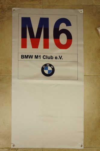 Bmw m6 banner flag - motorsport alpina hartge m5 3.0cs 2002 dtm m6 dtm e30 m3 z3