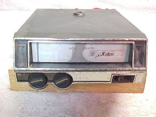 Vintage kraco 8 track player