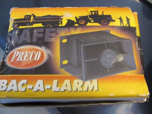 Preco bac-a-larm mod. 380 12 to 24 vdc