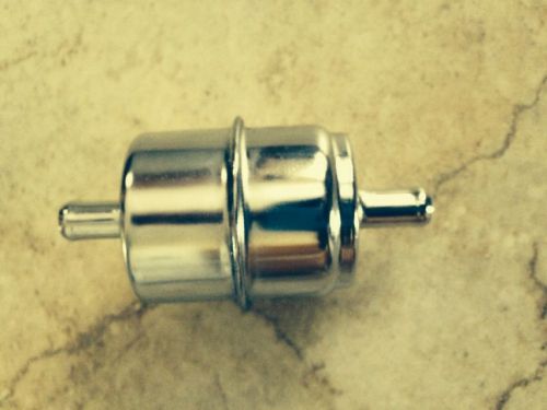 In &amp; out chrome steel fuel filter
