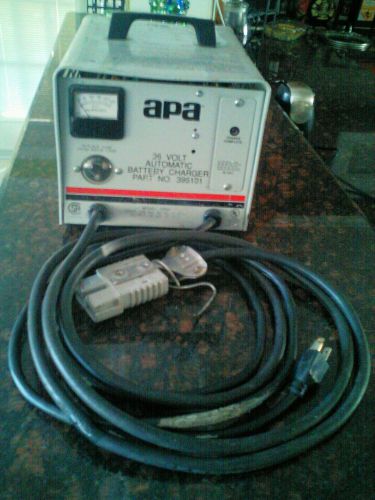 Apa 36 volt automatic battery charger