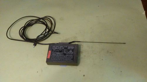 Toyota land cruiser fzj80 vehicle security system control unit 00398-00921