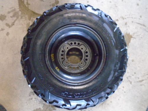 T8153 right rear rim wheel tire kawasaki prairie 360 4x4 2003-2004 41025-7502-uf