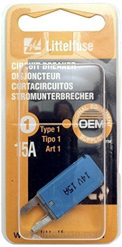 Littelfuse 0211015.xp 15 amp mini type i circuit breaker