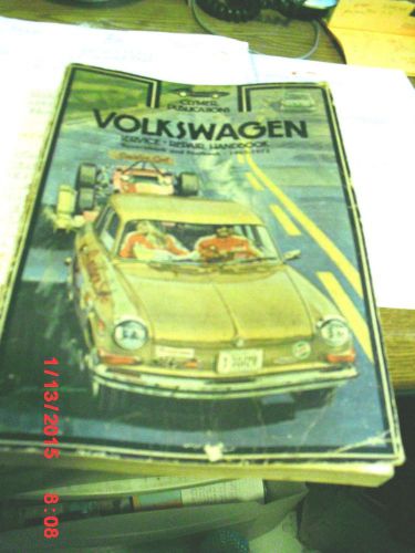 Volkswagen service repair handbook 1962-1972  clymer publications 1st editions