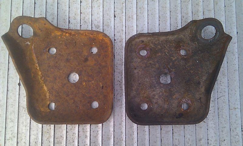 1964 64 1965 65 1966 66 mustang shock plates pair ford parts nr