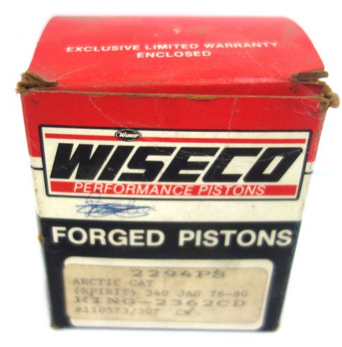 Wiseco 2294 PS Full Piston Kit with Rings 1976-1980 Arctic Cat (Spirit) 340 Twin, US $79.99, image 1