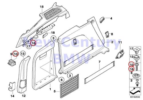 4 x bmw genuine sheet metal screw st4.8x16 z1 sw e70 e70n e71 e72 e83 e84 f16 f8