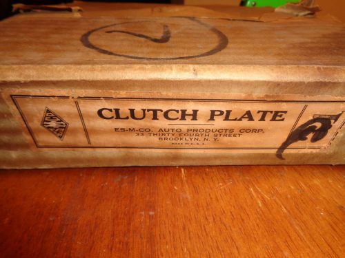 Two nos es-m-co clutch  plates 1929-1932 chevrolet