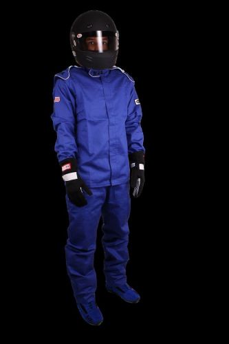 EMBROIDERY WITH YOUR NAME RJS ELITE FIRE SUIT SFI32A/1 JACKET & PANTS BLUE SMALL, US $149.99, image 1