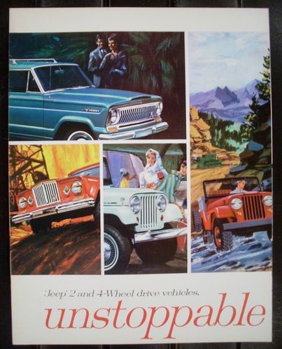 Nos 1965 ? jeep gladiator wagoneer panel delivery universal tuxedo park mark iv