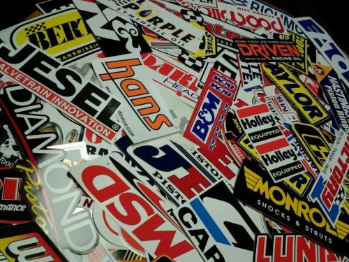 Lot 25+ racing decals stickers dragster nascar decal stock car chevy hot rod