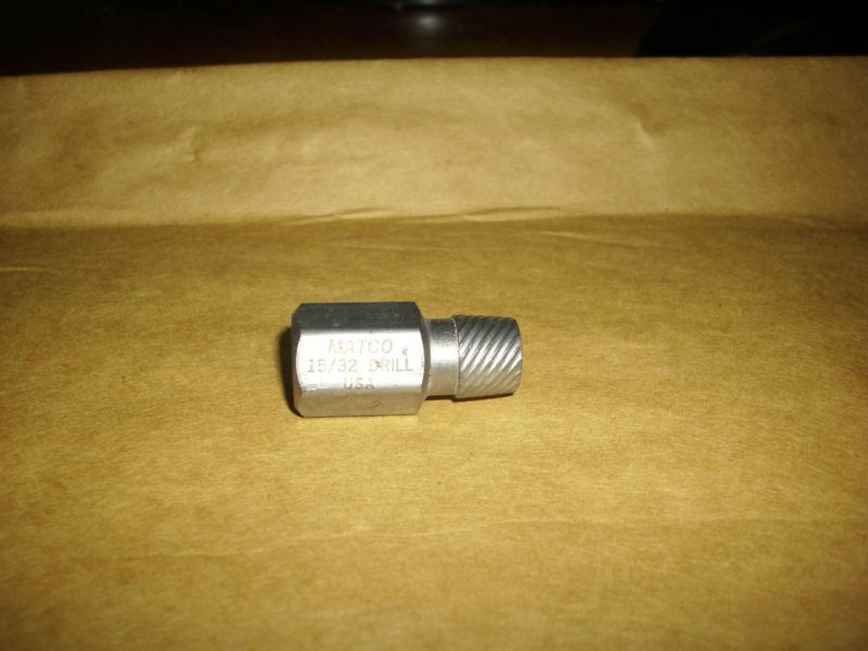 Matco tools 15/32 drill hexagonal head multi spline screw extractor 