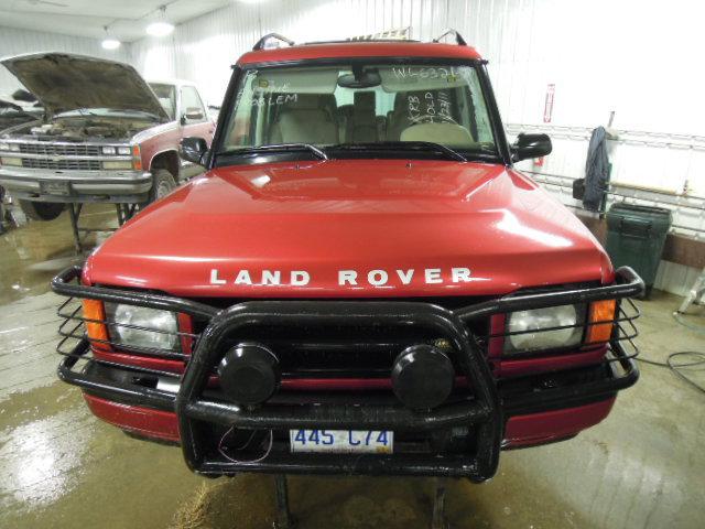 1999 land rover disco ii rear seat belt & retractor only 3rd row left gray