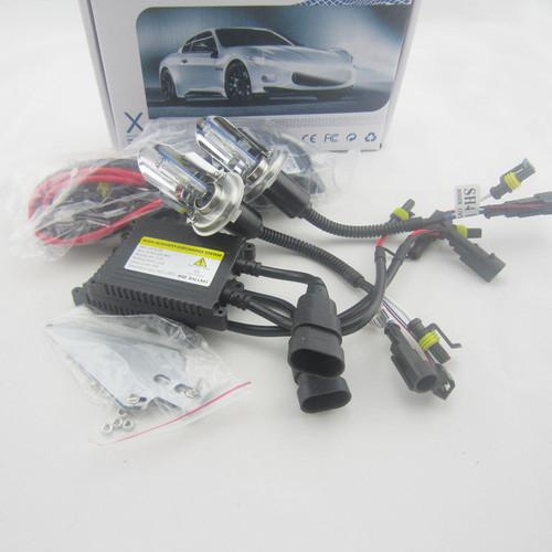 New Ultra Slim 55W H4-3 8000K Xenon HID Light Headlight Kit Slim Ballast W27gnn, US $45.99, image 2