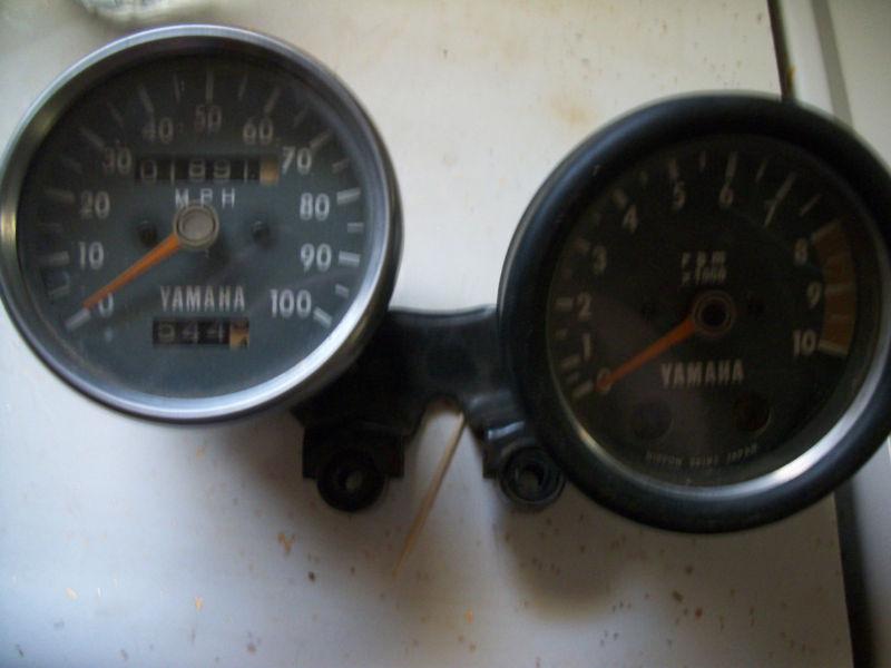 1972 YAMAHA SPEEDOMETER AND TACH, US $30.00, image 4