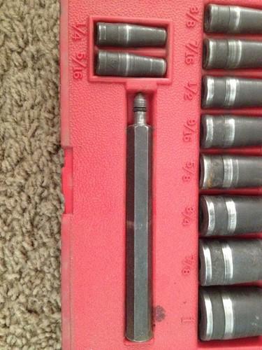 BLUE POINT # PGH8A 11 PIECE GASKET PUNCH SET Size 1/4