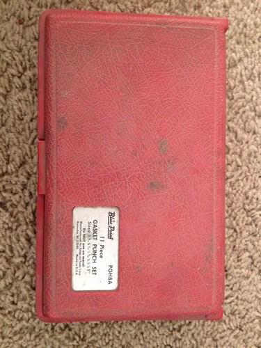 BLUE POINT # PGH8A 11 PIECE GASKET PUNCH SET Size 1/4