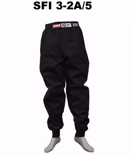 FIRE SUIT SFI 5 RACING PANTS 3-2A/5 RATED BLACK SIZE ADULT 2X IHRA NHRA ADRL, US $129.99, image 6