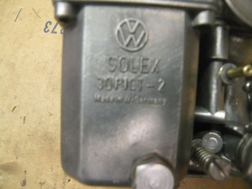 Used Solex Carbureator 30 PICT-2 67-70 VW Beetle, US $65.00, image 2