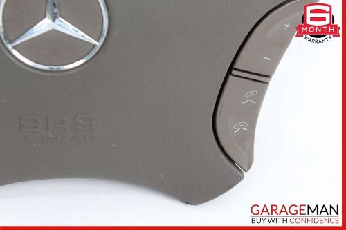 00-06 Mercedes W220 S430 CL600 S65 AMG Steering Wheel Air Bag Airbag Gray OEM, US $105.00, image 12