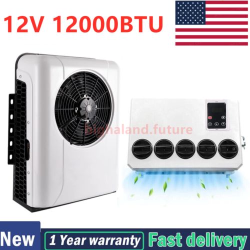 12000BTU Mini Split DC 12V RV Truck Air Conditioner A/C Unit Fits Trucks Bus US, US $557.99, image 13