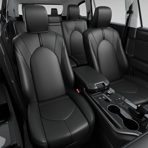 For 2020-2024 Toyota Highlander 7/8-Seater Seat Covers PU Car Seat Protector, US $256.93, image 8