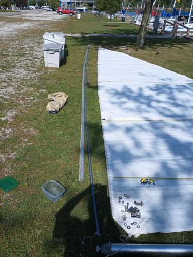 Forespar Coastal Roller Furling Boom with Main Sail, Aluminum/Plastic Mast Track, US $2,500.00, image 6