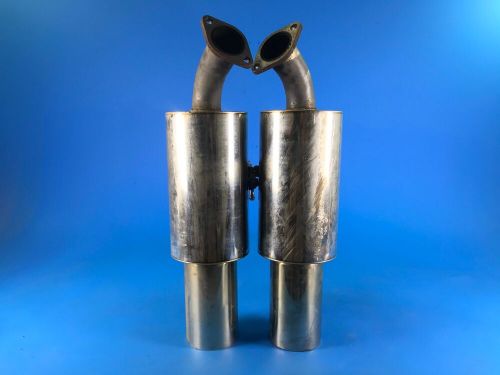 08-15 MITSUBISHI LANCER EVOLUTION EVO X HKS HI POWER DUAL EXIT EXHAUST MUFFLERS, US $149.99, image 4