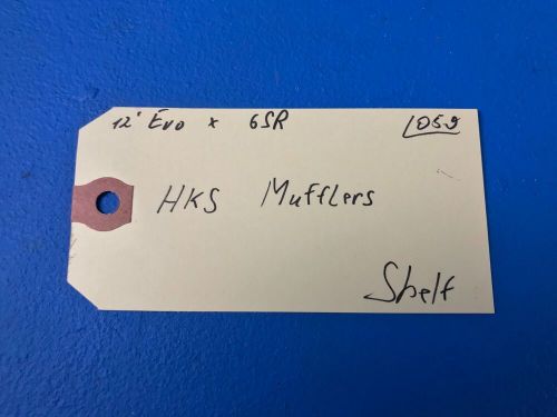 08-15 MITSUBISHI LANCER EVOLUTION EVO X HKS HI POWER DUAL EXIT EXHAUST MUFFLERS, US $149.99, image 6