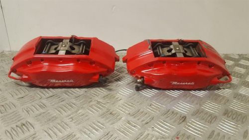 2008 maserati gransport v8 s-a front brembo brake calipers