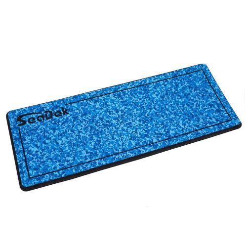 Seadek 16" x 39" 20mm dual density large helm pad aqua #37926-81119