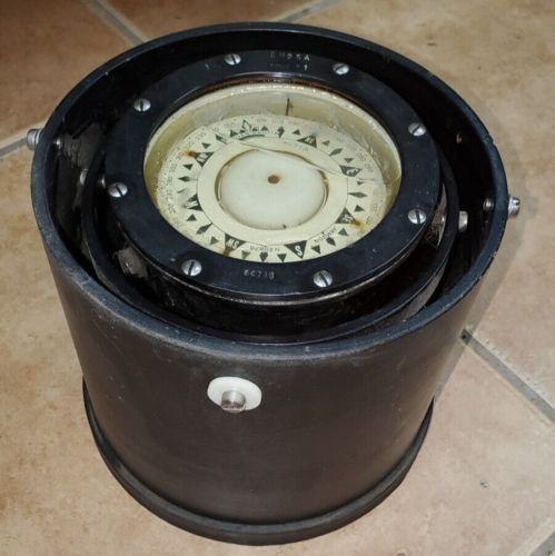 Bergen Nautik Norway Compass Robertson CD100 BN25A NSK 71 86243 Vintage Binnacle, US $29.99, image 3