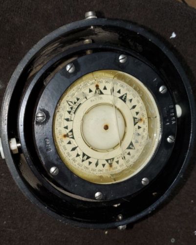 Bergen Nautik Norway Compass Robertson CD100 BN25A NSK 71 86243 Vintage Binnacle, US $29.99, image 4