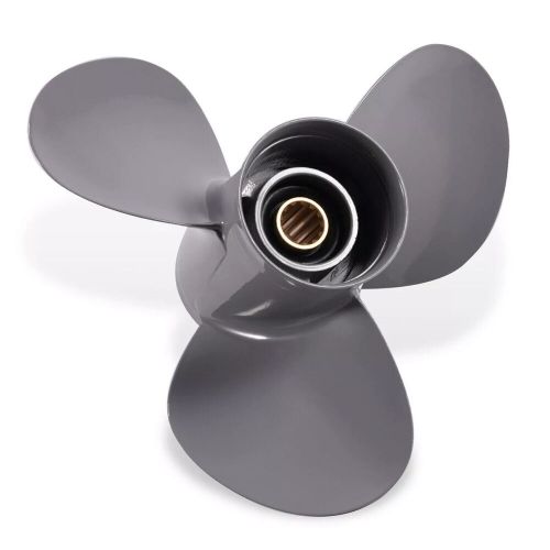 11 3/8 x 14 Aluminum Outboard Propeller for Honda 35-60HP 13 Tooth Outboard,RH, US $97.69, image 2