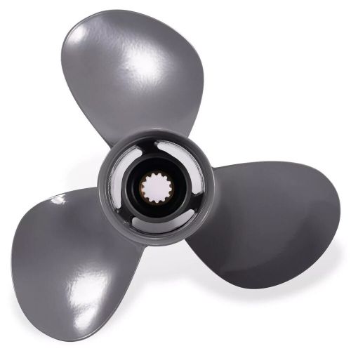 11 3/8 x 14 Aluminum Outboard Propeller for Honda 35-60HP 13 Tooth Outboard,RH, US $97.69, image 4