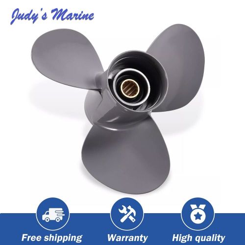 11 3/8 x 14 Aluminum Outboard Propeller for Honda 35-60HP 13 Tooth Outboard,RH, US $97.69, image 6