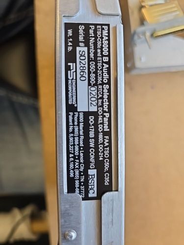 PS Engineering PMA 8000B Audio Panel - Fully Working, US $1,100.00, image 3