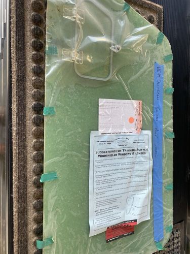 Beechcraft 76 Duchess Co-pilot door window with Vent, US $500.00, image 3