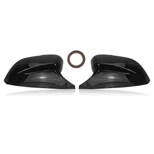 Car Front Grille Grill+Rearview Mirror Cover Kit Black For Infiniti Q50 2014-17, US $117.12, image 2