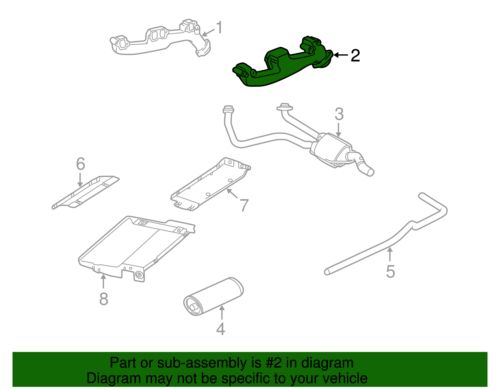 Genuine Mopar Manifold 53010189AB, C $370.64, image 2