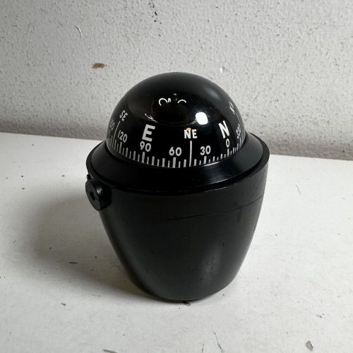 Vintage OMC Black Nautical Navigation Marine Ship Yacht Boat Compass, US $29.99, image 2