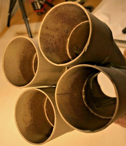 Mild Steel 4 into 1 Exhaust Collector - 1.375" ID to 2.25" OD Pegasus F2000, US $59.99, image 2