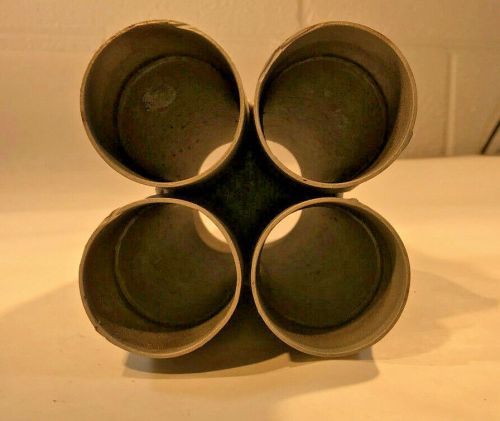 Mild Steel 4 into 1 Exhaust Collector - 1.375" ID to 2.25" OD Pegasus F2000, US $59.99, image 4